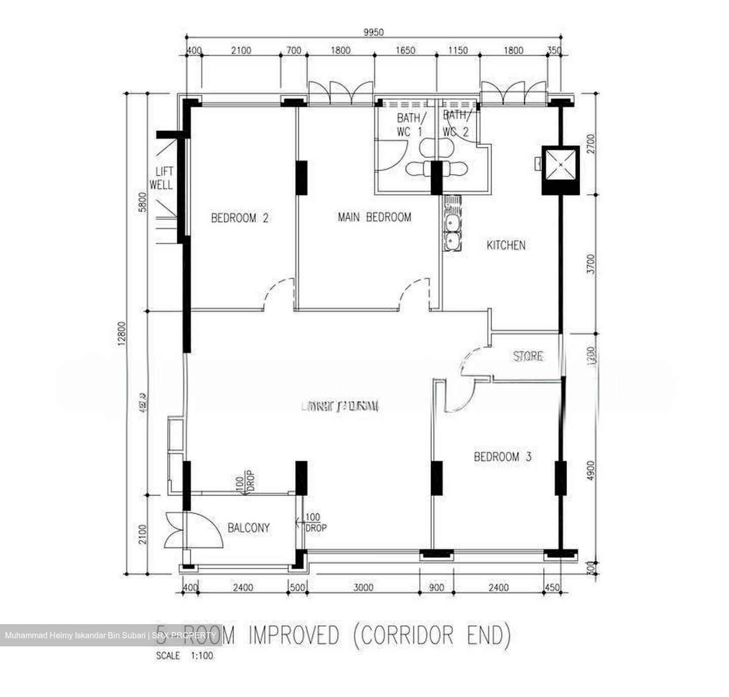 Blk 412 Eunos Road 5 (Geylang), HDB 5 Rooms #629534551
